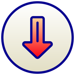 Arrow Down  Icon