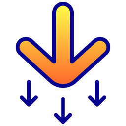 Arrow Down  Icon