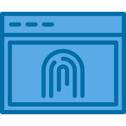 Biometric  Icon