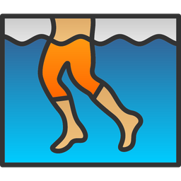 Aqua Jogging  Icon