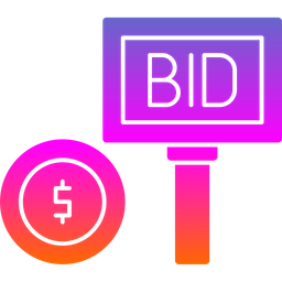 Bid  Icon