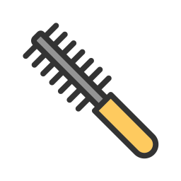 Curly comb  Icon