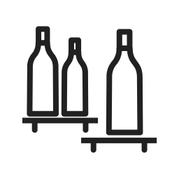 Bottles shelf  Icon