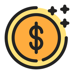 Dollar coin  Icon