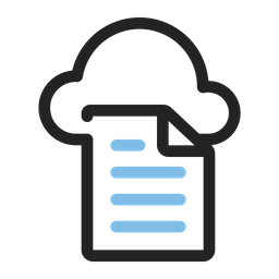 Cloud computing  Icon