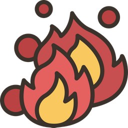 Burning  Icon