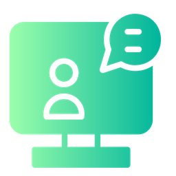 Online Meeting  Icon