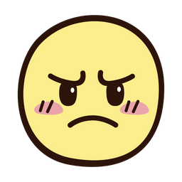 Angry Face  Icon