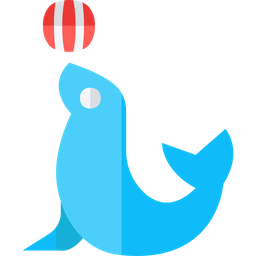 Show Ball Dolphin Boll Icon