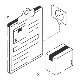 Delivery Contract  Icon