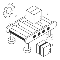 Assembly Line  Icon