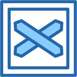 Level Crossing  Icon