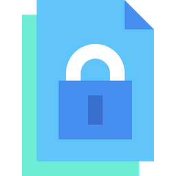 File Lock  Icon