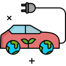 Electric Car  Icon