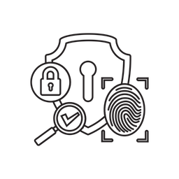 Biometric identification  Icon