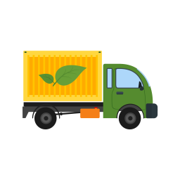 Eco friendly truck  Icon