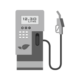 Pompe à essence écologique  Icône