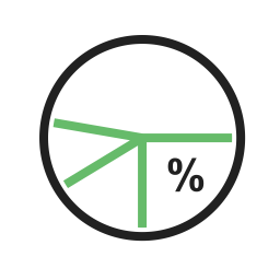 Wettbewerbsanalyse  Symbol