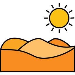 Deserto  Ícone