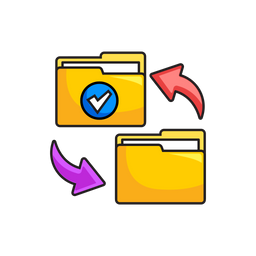 Data exchange  Icon