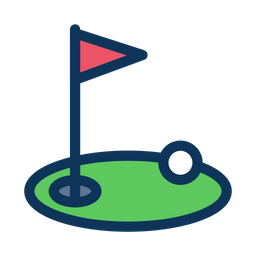 Golf Hole  Icon