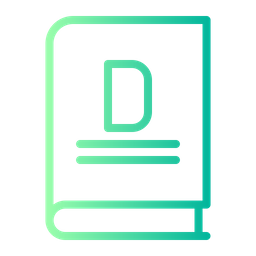 Dictionary  Icon