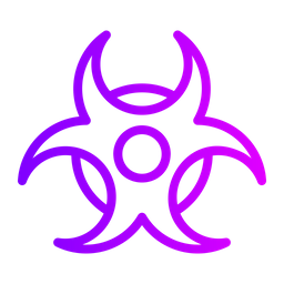 Biohazard Sign  Icon