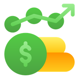 Currency Growth  Icon