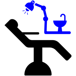 치과용 의자  아이콘