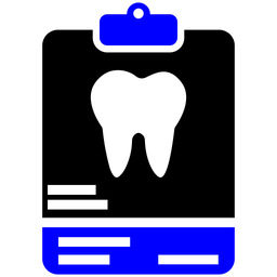 치과 엑스레이  아이콘