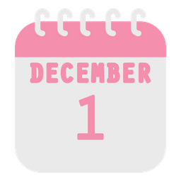 December Calendar  Icon