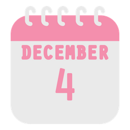 December Calendar  Icon