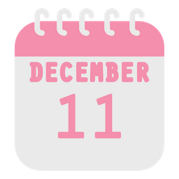 December Calendar  Icon