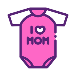 Baby clothes  Icon