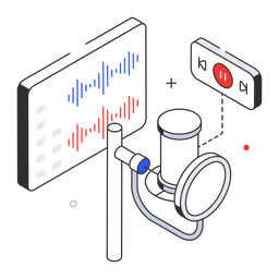Gravação de áudio  Ícone