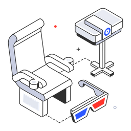 Projetor de cinema  Ícone