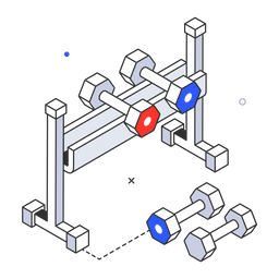 Dumbbell Rack  Icon