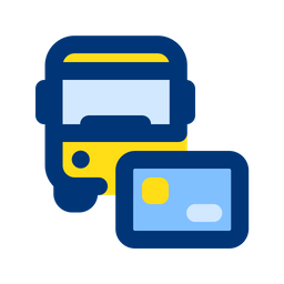 Bus card transportation  Icon