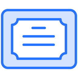 Certificate  Icon