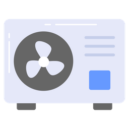 Ar condicionado ao ar livre  Ícone