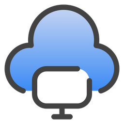 Cloud computing  Icon