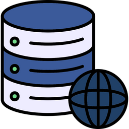 Cloud Data  Icon