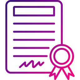 Certificate  Icon