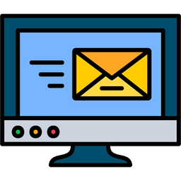 Computer Email  Icon