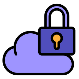 Cloud Security  Icon