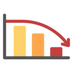 Down Graph  Icon