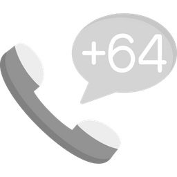 New Zealand Dial Code  Icon