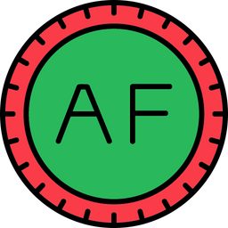 Afghanistan Dial Code  Icon