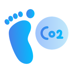 Carbon Footprint  Icon