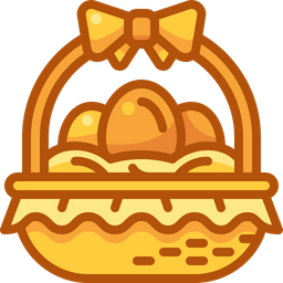 Easter basket  Icon